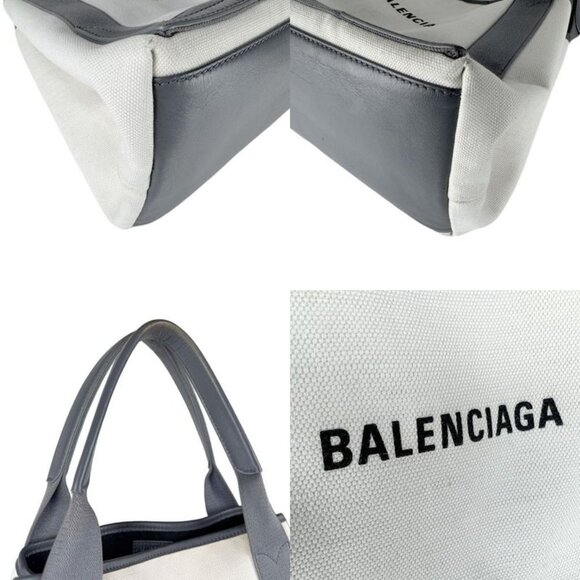 Balenciaga Tote Navy Cabas - Picture 9 of 10